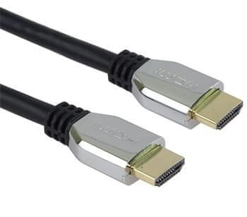 PremiumCord Ultra HDMI 2.1 High Speed + Ethernet kábel 8K@60Hz, 4K@120Hz, Full HD kábel, pozlátené konektory 0,5 m kphdm21z05